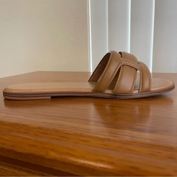 Aldo Elenaa Slide Sandal Brown Size 11 - Picture 3 of 13